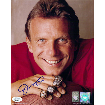 Joe Montana San Francisco 49ers Signed 8x10 Glossy Photo JSA Authenticated