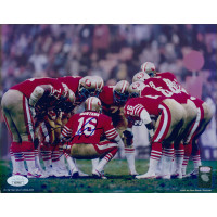 Joe Montana San Francisco 49ers Signed 8x10 Glossy Photo JSA Authenticated