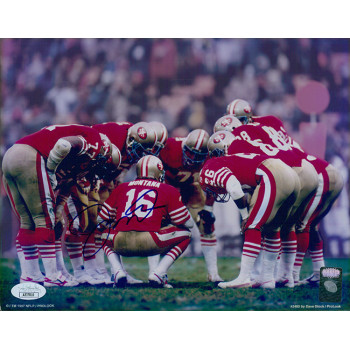 Joe Montana San Francisco 49ers Signed 8x10 Glossy Photo JSA Authenticated