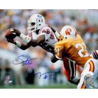 Stanley Morgan New England Patriots Signed 8x10 Glossy Photo JSA Authenticated Stanley Morgan New England Patriots Signed 8x10 Glossy Photo JSA Authenticated