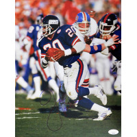 Joe Morris New York Giants Signed 11x14 Matte Photo JSA Authenticated