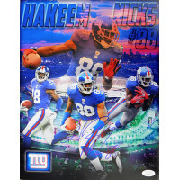 Hakeem Nicks New York Giants Signed 11x14 Matte Photo JSA Authenticated