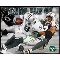 Calvin Pace New York Jets Signed 11x14 Matte Photo JSA Authenticated