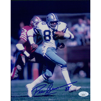 Drew Pearson Dallas Cowboys Signed 8x10 Glossy Photo JSA Authenticated Drew Pearson Dallas Cowboys Signed 8x10 Glossy Photo JSA Authenticated