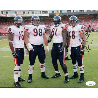 J.D. Reynolds Chicago Bears Signed 8x10 Matte Photo JSA Authenticated