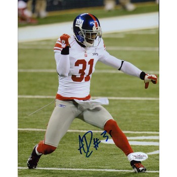 Aaron Ross New York Giants Signed 8x10 Matte Photo JSA Authenticated Aaron Ross New York Giants Signed 8x10 Matte Photo JSA Authenticated