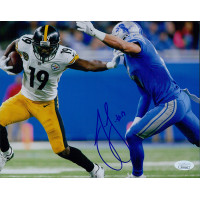 JuJu Smith-Schuster Pittsburgh Steelers Signed 8x10 Matte Photo JSA Authentic JuJu Smith-Schuster Pittsburgh Steelers Signed 8x10 Matte Photo JSA Authentic
