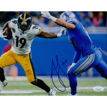 JuJu Smith-Schuster Pittsburgh Steelers Signed 8x10 Matte Photo JSA Authentic