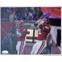 Derrick Strait Oklahoma Sooners Signed 8x10 Glossy Photo JSA Authenticated