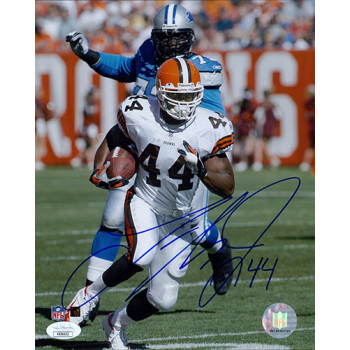 Lee Suggs Cleveland Browns Signed 8x10 Glossy Photo JSA Authenticated Lee Suggs Cleveland Browns Signed 8x10 Glossy Photo JSA Authenticated