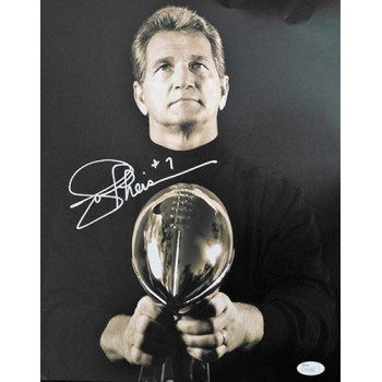 Joe Theismann Washington Redskins Signed 11x14 Matte Photo JSA Authenticated