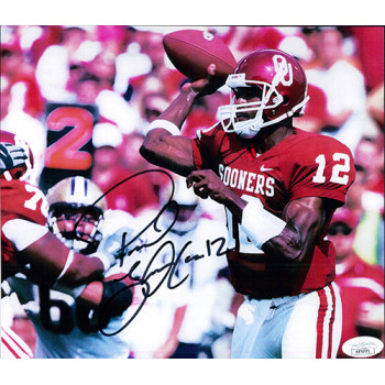 Paul Thompson Oklahoma Sooners Signed 8x9 Cardstock Photo JSA Authenticated Paul Thompson Oklahoma Sooners Signed 8x9 Cardstock Photo JSA Authenticated