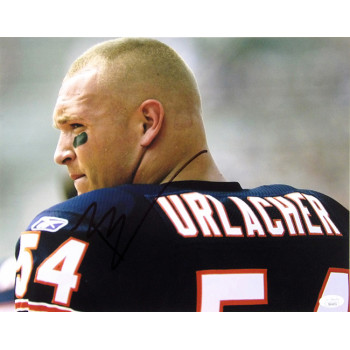 Brian Urlacher Chicago Bears Signed 11x14 Matte Photo JSA Authenticated