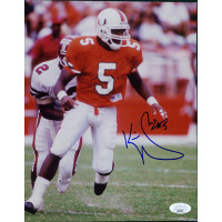 Kevin Williams Miami Hurricanes Signed 8x10 Glossy Photo JSA Authenticated Kevin Williams Miami Hurricanes Signed 8x10 Glossy Photo JSA Authenticated