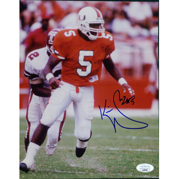 Kevin Williams Miami Hurricanes Signed 8x10 Glossy Photo JSA Authenticated Kevin Williams Miami Hurricanes Signed 8x10 Glossy Photo JSA Authenticated
