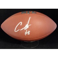 Coby Bryant Signed Wilson MVP Tackifield Football JSA Authenticated