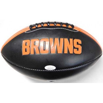 Antonio Callaway Cleveland Browns Signed Black Logo Football JSA Authenticated