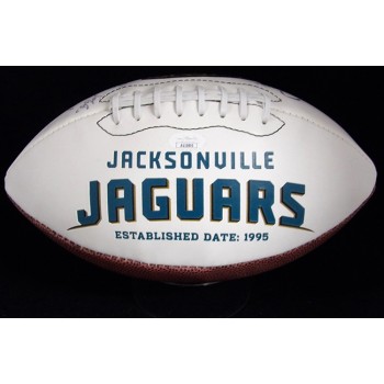 Paul Frase Jacksonville Jaguars Signed White Panel Football JSA Authenticated