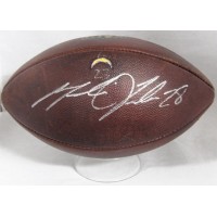 Melvin Gordon Los Angeles Chargers Signed Game Used Football JSA Authenticated