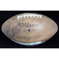 Paul Hornung Signed Wilson The Duke Official Game Football JSA Authenticated