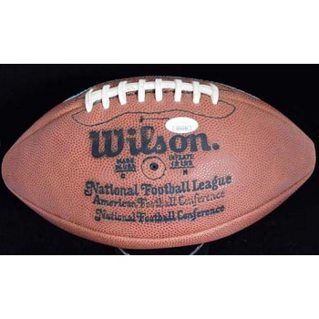 Leroy Irvin Los Angeles Rams Signed NFL Game Football JSA Authenticated