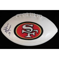 Colin Kaepernick SF 49ers Signed White Panel Football JSA Authenticated