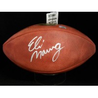 Eli Manning Signed Wilson Superbowl XLII Football JSA Authenticated No Air