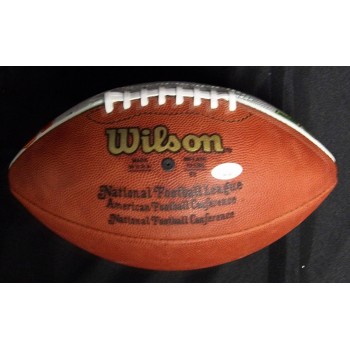 Bart Starr Signed Wilson Painted Panel Football JSA Authenticated