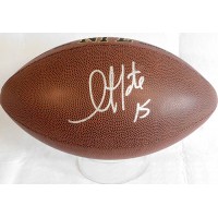 Golden Tate Signed Wilson Super Grip NFL Football JSA Authenticated