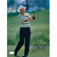 Isao Aoki PGA Golfer Signed 8x11 Cut Magazine Page Photo JSA Authenticated Isao Aoki PGA Golfer Signed 8x11 Cut Magazine Page Photo JSA Authenticated