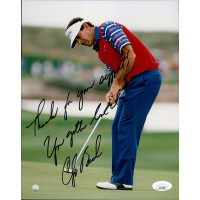 Chip Beck PGA Golfer Signed 8x10 Glossy Photo JSA Authenticated Chip Beck PGA Golfer Signed 8x10 Glossy Photo JSA Authenticated