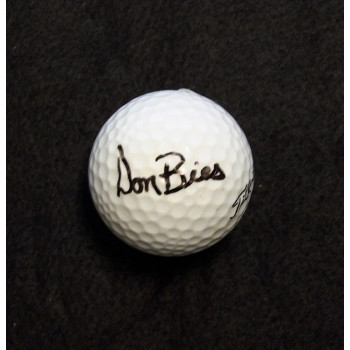 Don Bies PGA Golfer Signed Titleist Golf Ball JSA Authenticated