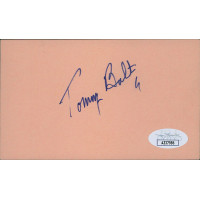 Tommy Bolt PGA Golfer Signed 3x5 Index Card JSA Authenticated