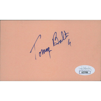 Tommy Bolt PGA Golfer Signed 3x5 Index Card JSA Authenticated