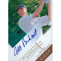 Jeff Brehaut Golfer Signed 2003 Upper Deck SP Authentic Card #121 Jeff Brehaut Golfer Signed 2003 Upper Deck SP Authentic Card #121