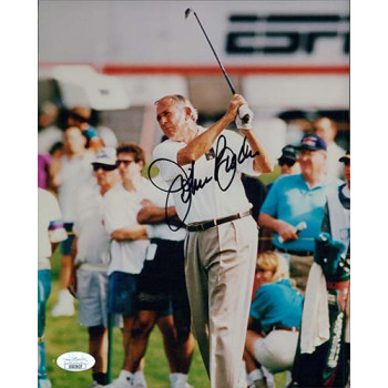 John Brodie Golfer Football Player Signed 8x10 Glossy Photo JSA Authenticated John Brodie Golfer Football Player Signed 8x10 Glossy Photo JSA Authenticated