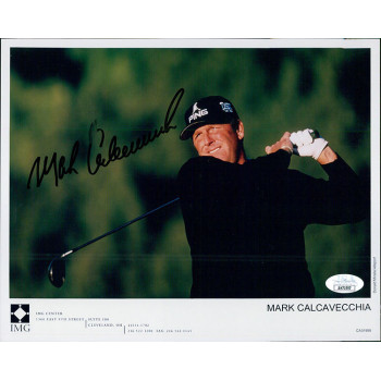 Mark Calcavecchia PGA Golfer Signed 8x10 Glossy Photo JSA Authenticated