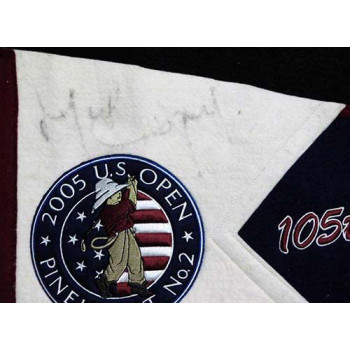 Michael Campbell PGA Signed 2005 US Open Pennant JSA Authenticated