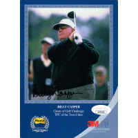 Billy Casper PGA Golfer Signed 5x7 Cardstock Promo Photo JSA Authenticated Billy Casper PGA Golfer Signed 5x7 Cardstock Promo Photo JSA Authenticated