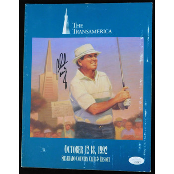 Charles Coody PGA Golfer Signed The Transamerica 1992 Program JSA Authenticated