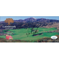 Fred Couples PGA Signed Landmark Golf Club Pamphlet JSA Authenticated Fred Couples PGA Signed Landmark Golf Club Pamphlet JSA Authenticated