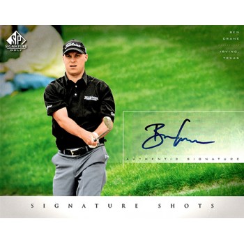 Ben Crane Signed 2004 SP Signature Shots 8x10 Photo UDA Authenticated