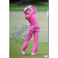 Paula Creamer LPGA Golfer Signed 12x18 Glossy Photo JSA Authenticated