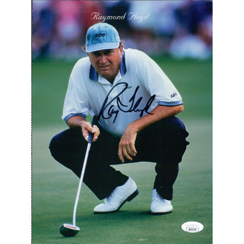 Ray Floyd PGA Golfer Signed 8x11 Cut Magazine Page Photo JSA Authenticated