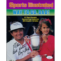 Ray Floyd PGA Golfer Signed 8x10 Sports Illustrated Cover Page JSA Authenticated Ray Floyd PGA Golfer Signed 8x10 Sports Illustrated Cover Page JSA Authenticated