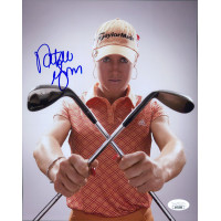 Natalie Gulbis LPGA Golfer Signed 8x10 Glossy Photo JSA Authenticated Natalie Gulbis LPGA Golfer Signed 8x10 Glossy Photo JSA Authenticated