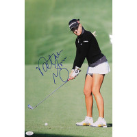Natalie Gulbis LPGA Golfer Signed 12x18 Glossy Photo JSA Authenticated