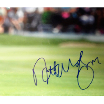 Natalie Gulbis LPGA Golfer Signed 12x18 Glossy Photo JSA Authenticated