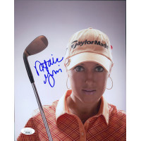 Natalie Gulbis LPGA Golfer Signed 8x10 Glossy Photo JSA Authenticated Natalie Gulbis LPGA Golfer Signed 8x10 Glossy Photo JSA Authenticated
