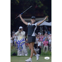 Natalie Gulbis LPGA Golfer Signed 8x12 Glossy Photo JSA Authenticated Natalie Gulbis LPGA Golfer Signed 8x12 Glossy Photo JSA Authenticated